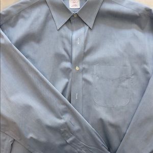 Brooks Brothers Men’s Dress Shirt - Solid Blue